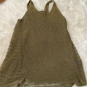 Green Tank Top from Anthropology